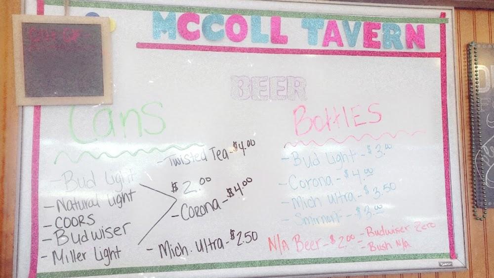 McColl's Family Dining & Tavern Menu image 4